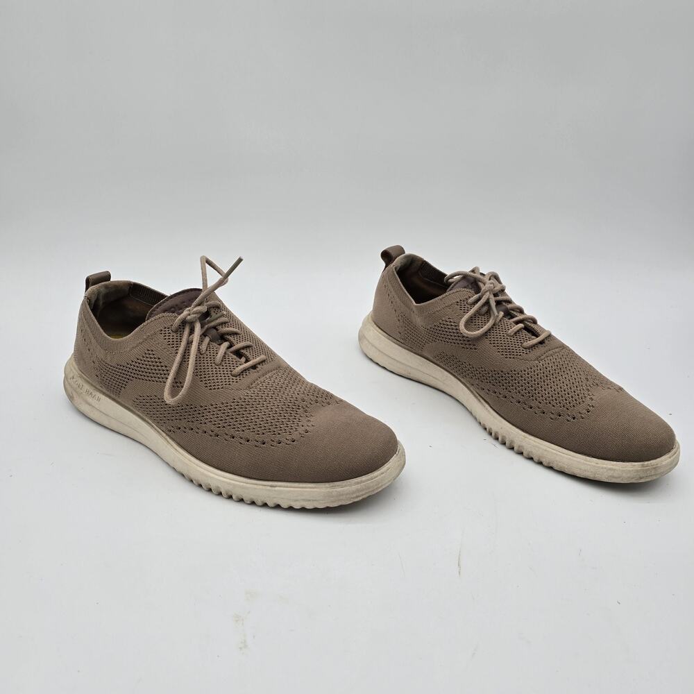 Cole Haan Shoes Mens 11 Brown Original Grand Woodbury Oxford Suede Leather